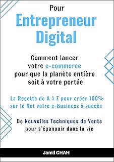 Pour Entrepreneur Digital: La Recette de A à Z pour créer 100% sur le Net votre e-Business à succès