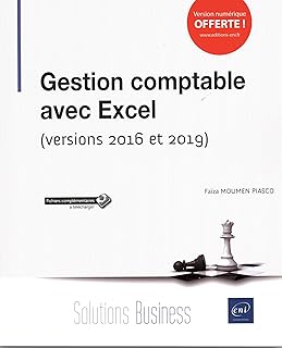 Gestion comptable avec Excel - (versions 2016 et 2019)